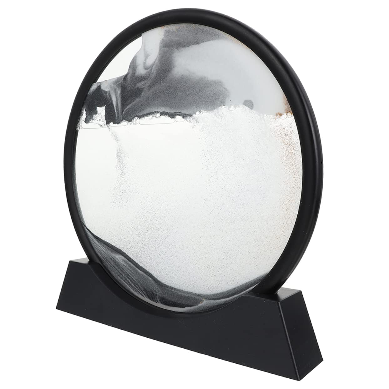 Tableau art du sable mouvement contre stress decoration paysage bureau