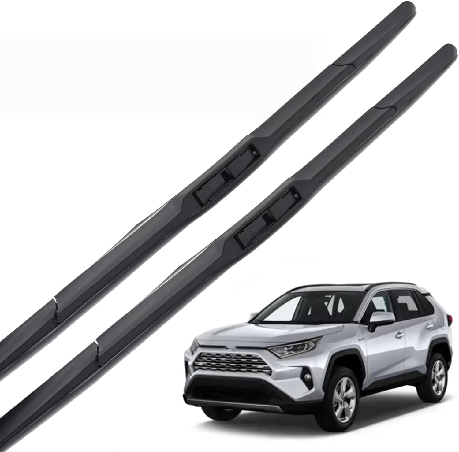 nwsplmy Front Windscreen Wiper for Toyota RAV4 XA50 MK5 2018-2023 26"+16", Silent All-Season Replacement Blades Streak-Free Easy Install