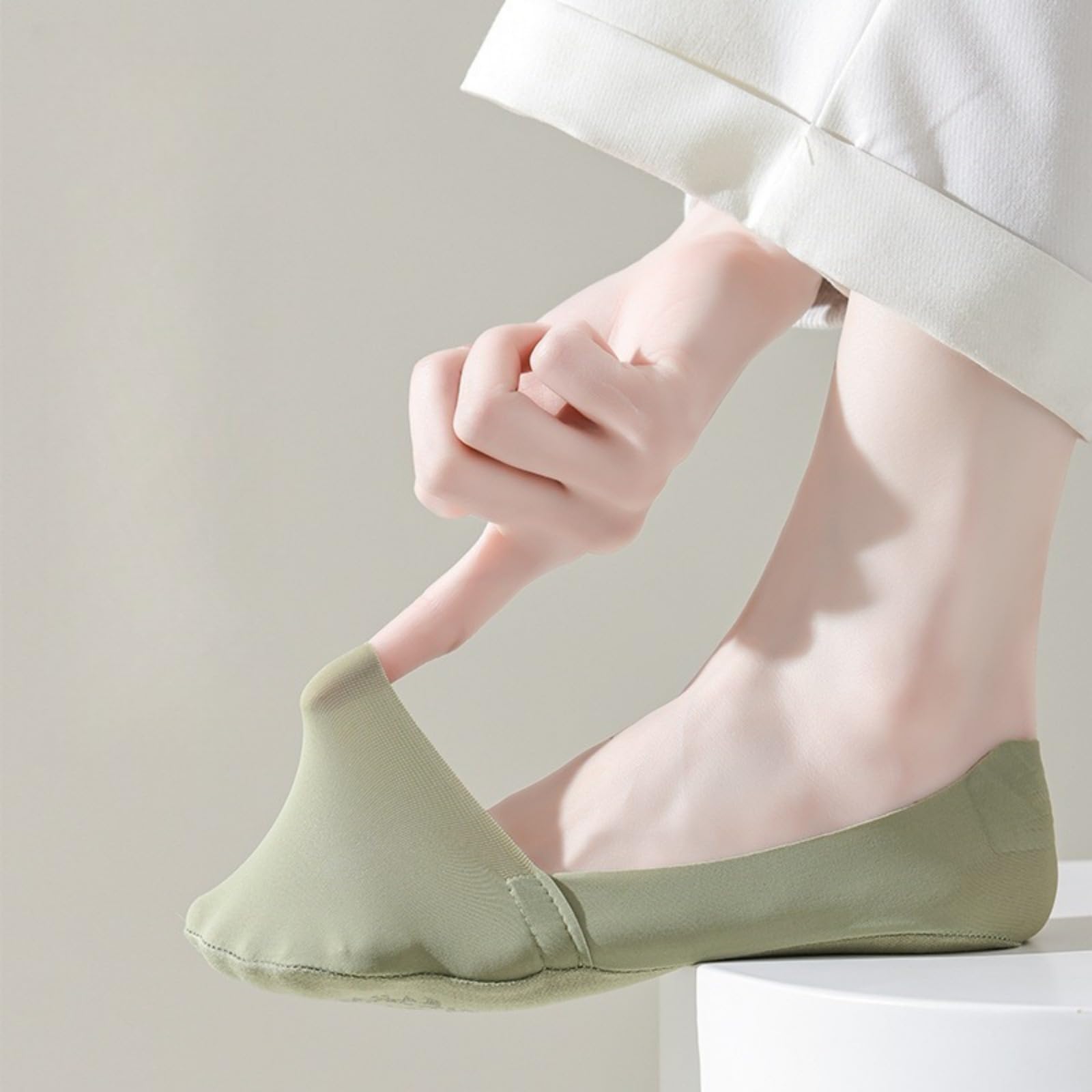 Chaussettes Gaia Femme SOKA One, Invisibles, tiennent en place, élastiques, respirantes, vendues par paires