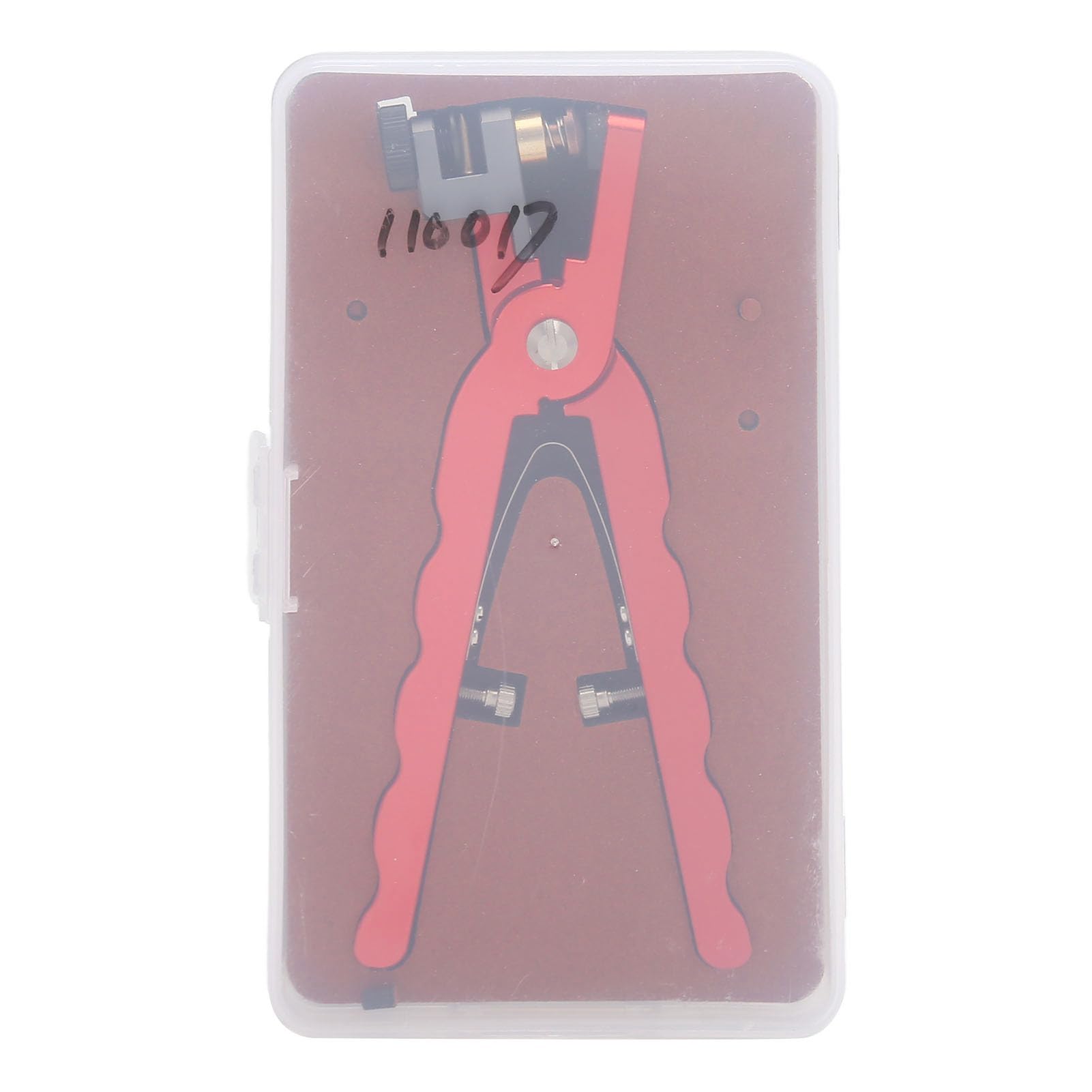Alicates Perforadores de Cuero, Herramienta Perforadora de Correa de Reloj de Acero Inoxidable con Ergonómico, Alicates de Fijación de Correa para Cinturones Finos, Zapatos, Manualidades de