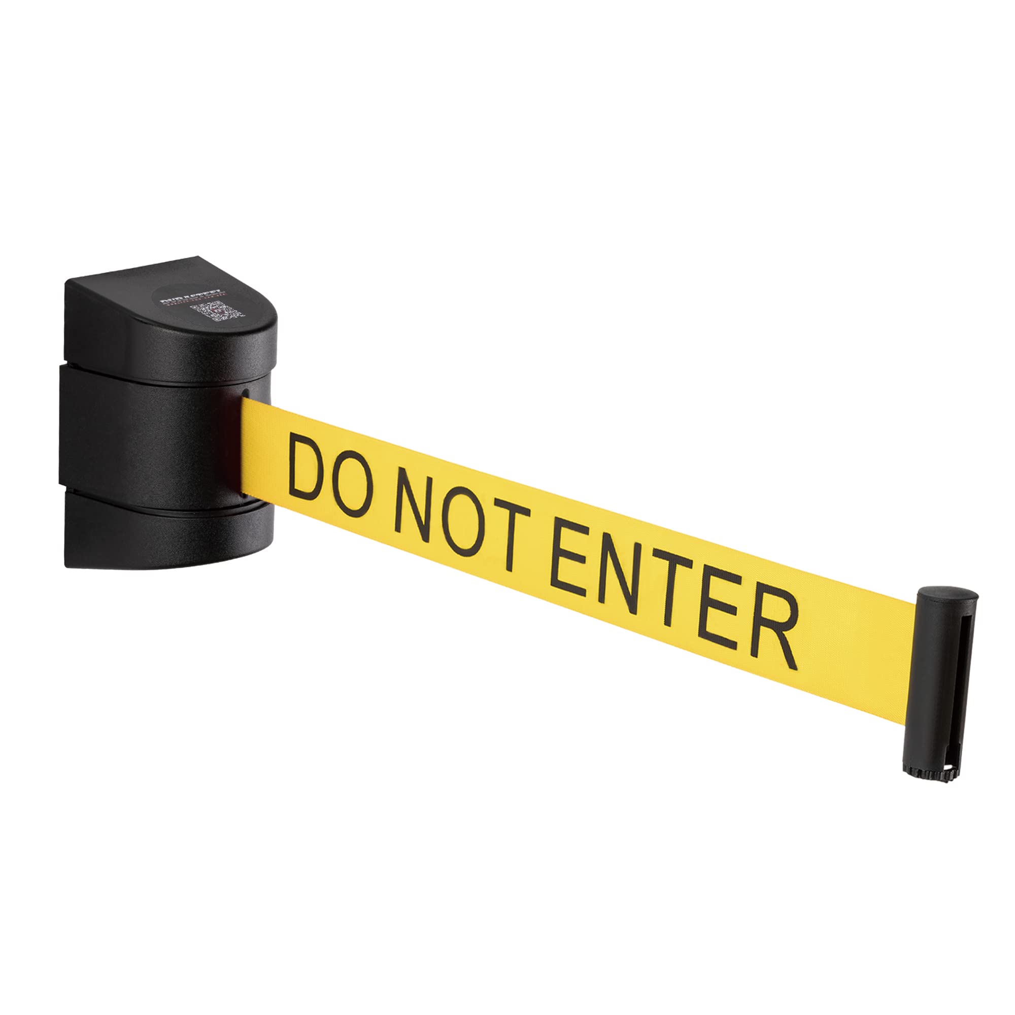 Sponsored Ad - DuraSteel Wall Mount Crowd Control Retractable Belt Barrier - 9.2 Ft Yellow Do NOT Enter Retractables Barrier Belt w/Yellow ABS Casing Crowd Control Barriers Line NOT Stanchions with Retractable Belts