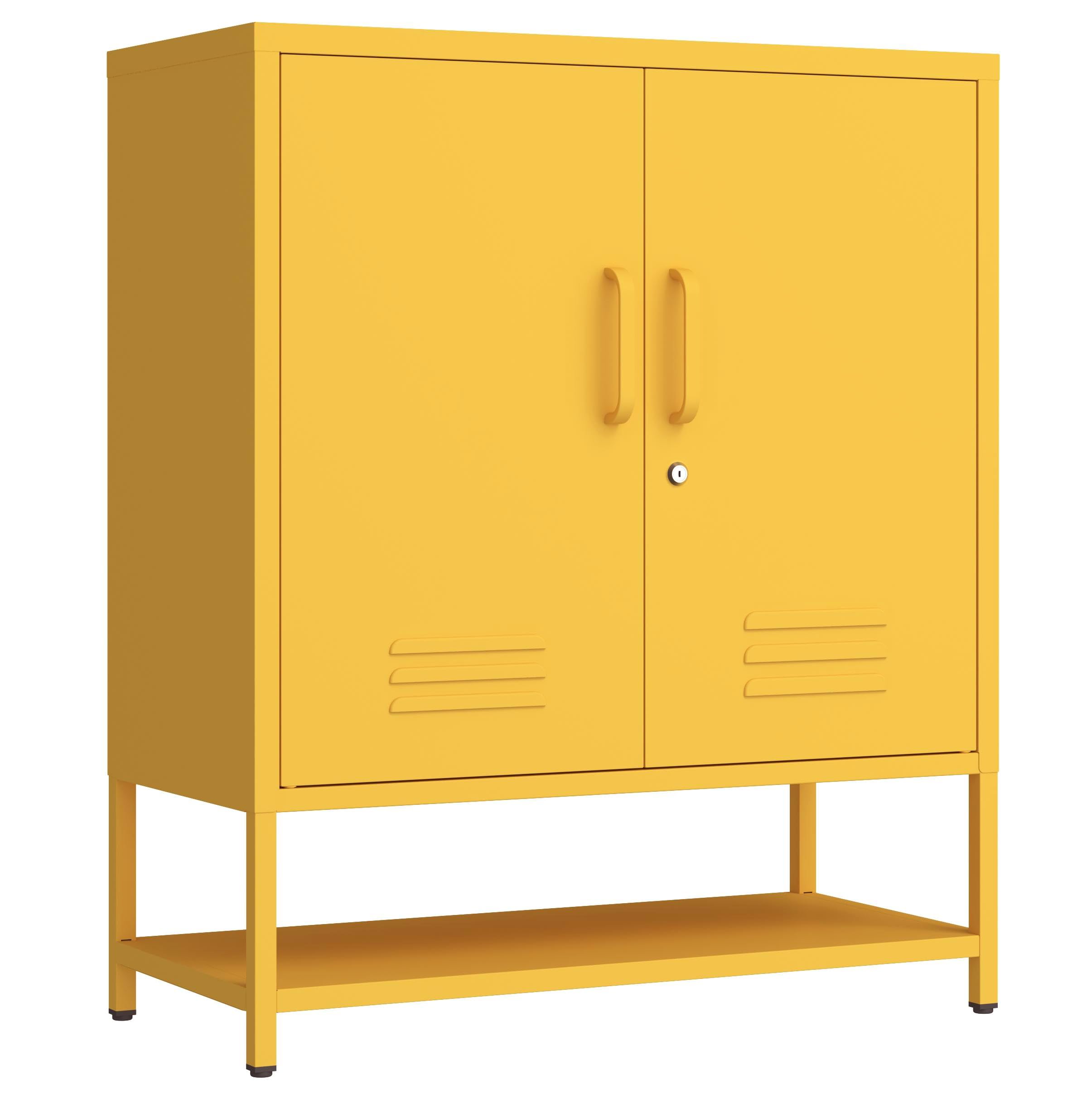 Amazon.com: Aiasuit Wide 3-Tier Metal Shoe Storage Cabinet