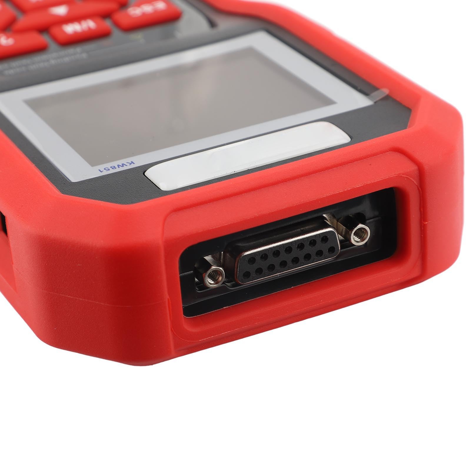 OBD-Scanner, Motorfehlercodeleser mit Hochauflösendem TFT-Farbbildschirm und Service-Licht-Reset, für Win XP 7 8 10