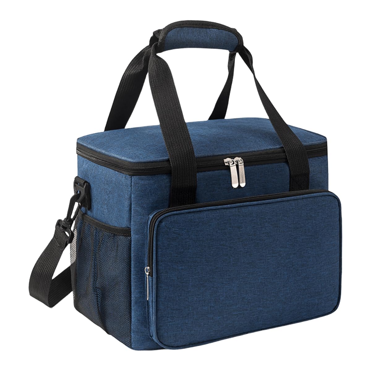 FAVORTALK Lunch Bags Insulated Lunchbag for Women Men Lunch Cooler Tote for Office Work Leakproof Thermal Reusable Cooler Bags for Adult with Mesh Pouch Thermal B33408