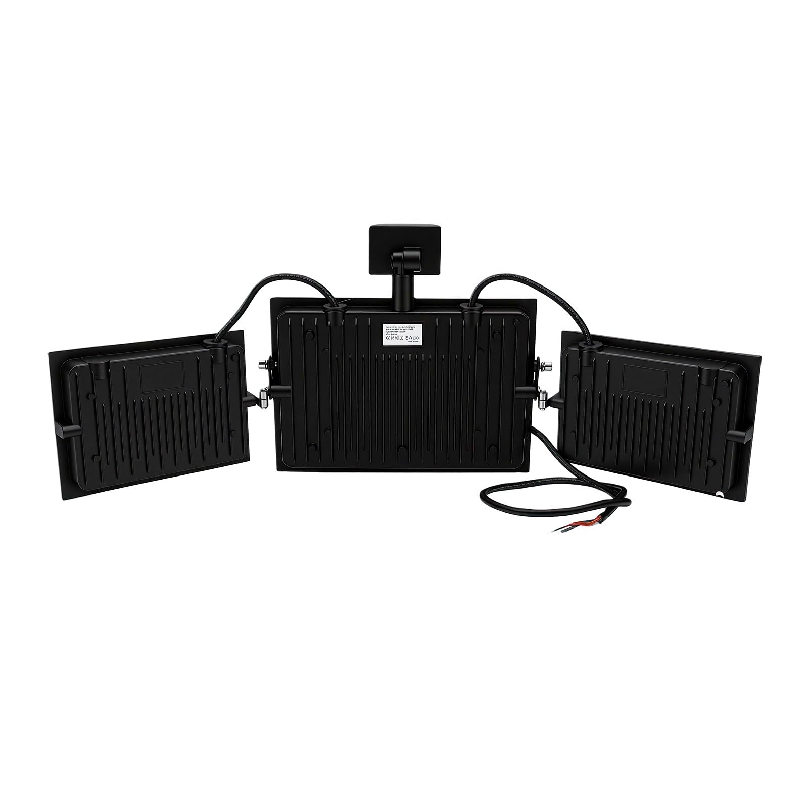 Fafeicy Lampy Zewnętrzne z Czujnikiem Ruchu i Pilotem o Mocy 200 W | 3 Tryby 18000 Lm LED Flood Light Fotokomórka od Zmierzchu do świtu IP66 Wodoodporna do Patio w Garażu