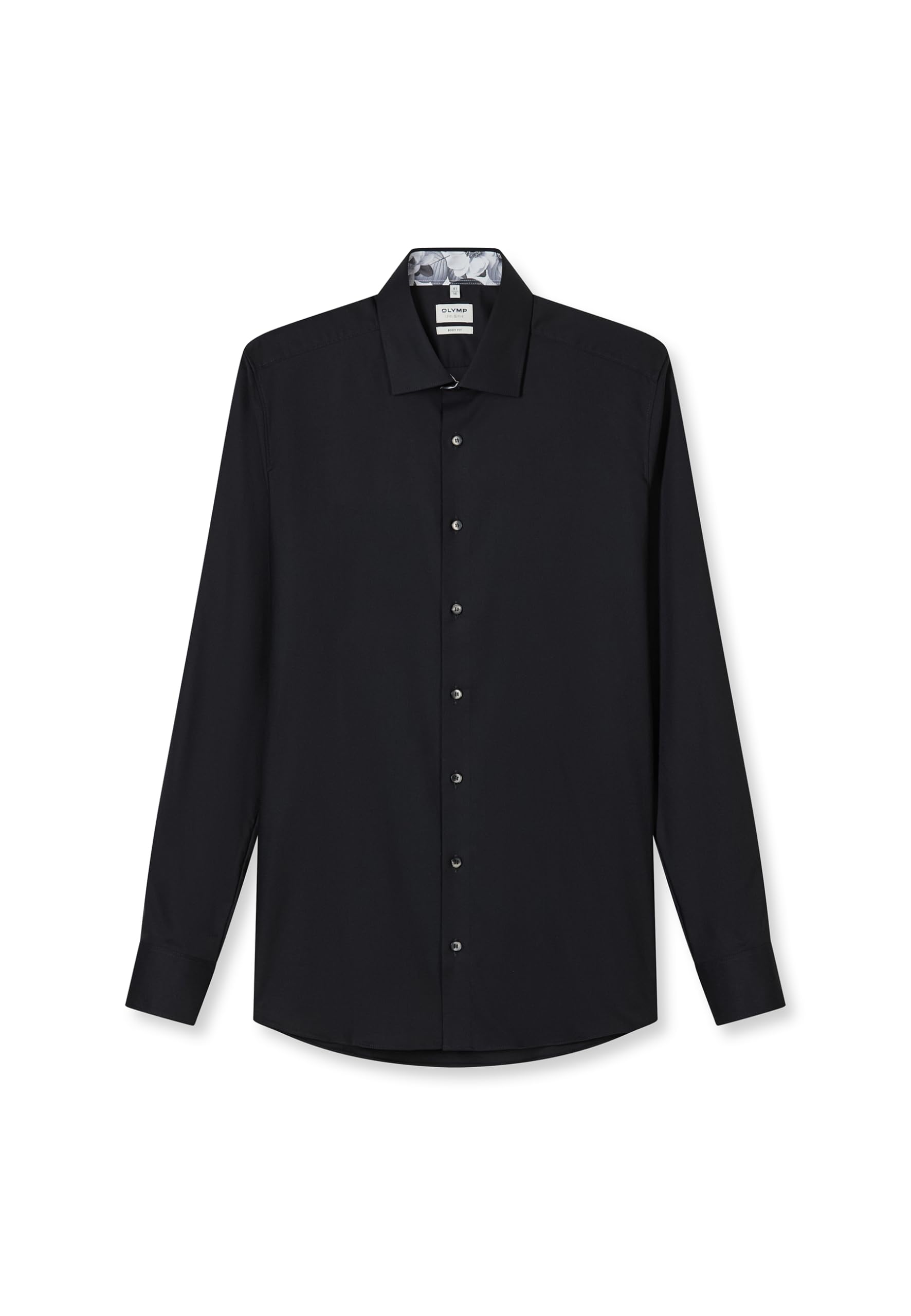 OLYMP Herren Oberhemd Langarm 216014,Twill,366 Level 5 Body fit (15.05.2015 - F16),New York Kent-2