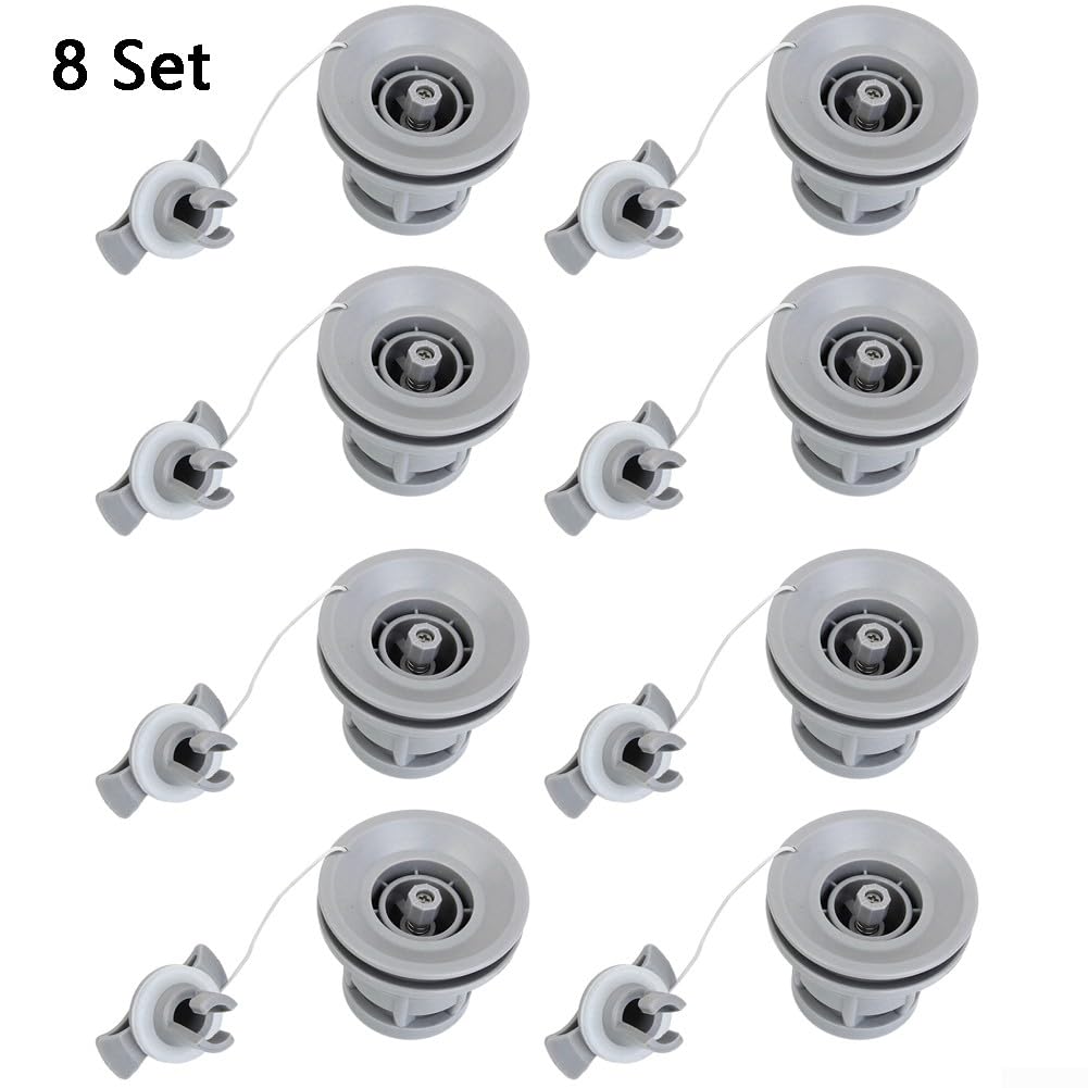 HUJ Valve d'air de bateau gonflable de 23.9mm Valve d'air de rechange pour bateau gonflable