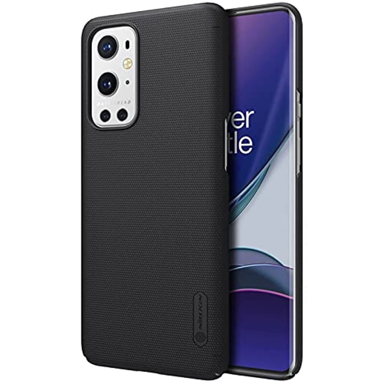 OnePlus 9 Pro Case Cover Original Nillkin Super Frosted Shield Matte cover case for One Plus 9 Pro 5G by Nice.Store.UAE (Black)