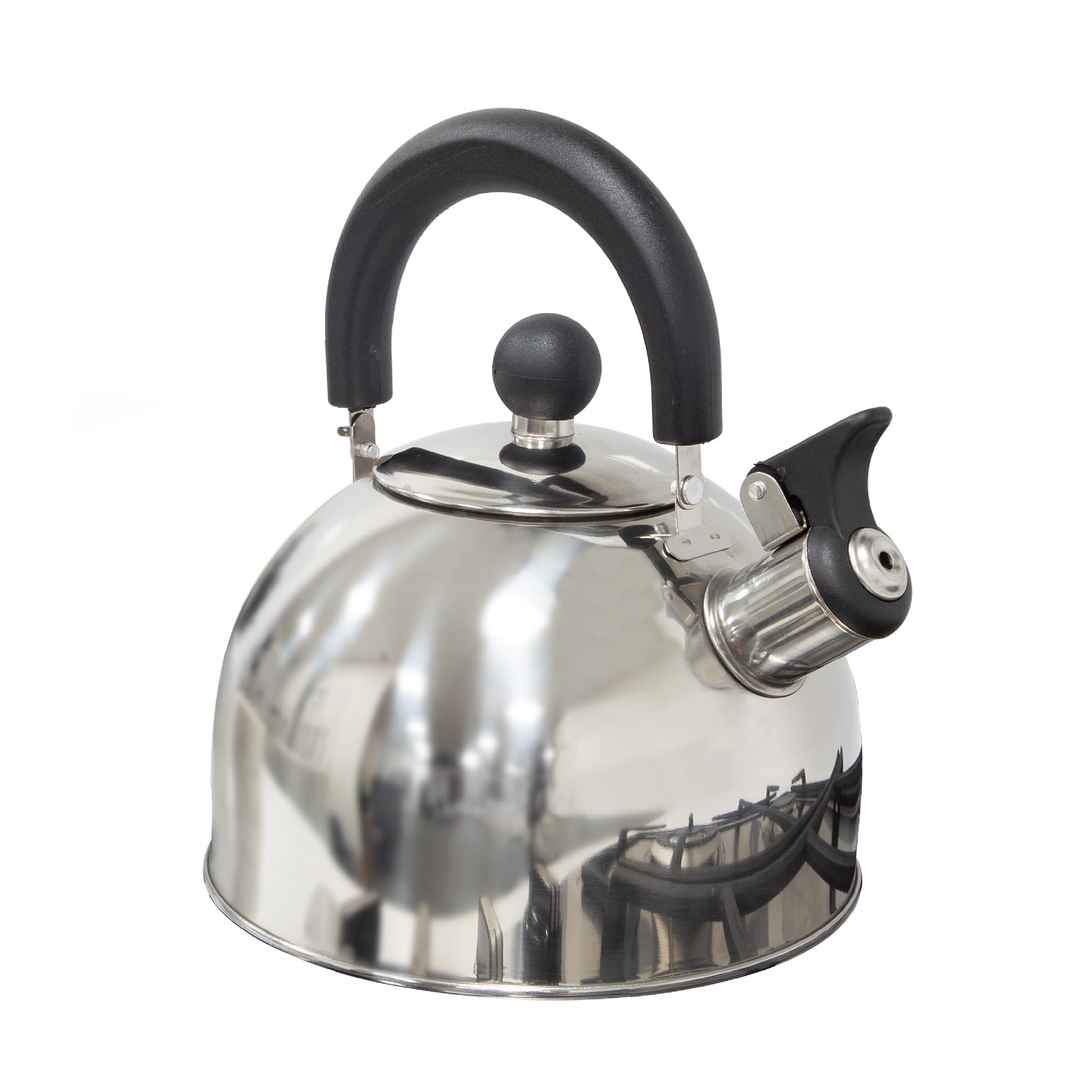 Milestone Camping Whistling Kettle Teapot Coffee Pot Indoor Outdoor Camping Hiking Picnic