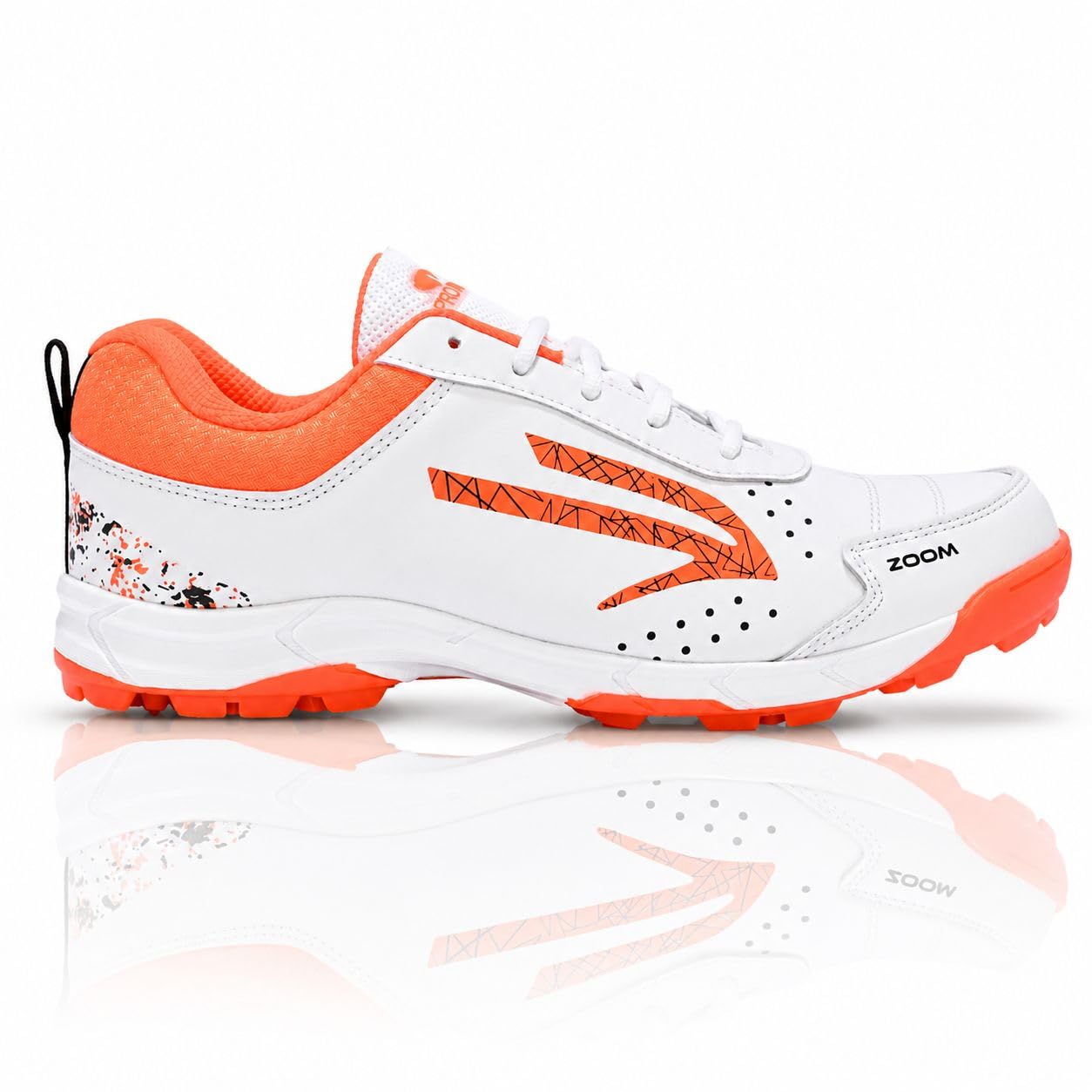 Men's Zoom Cricket Shoes | Lightweight Stud Cricket Shoes for Turf & Outdoor Grounds | Comfortable Lace-Up Fit | Durable Grip Sole-image-43