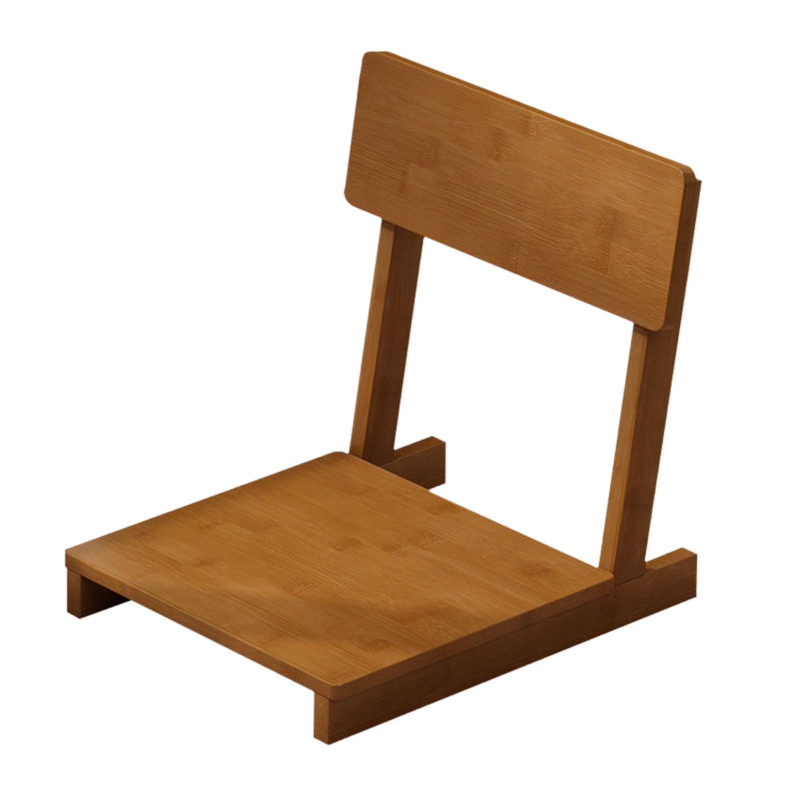 Chaise japonaise Tatami pour méditation avec dossier qui épouse votre dos