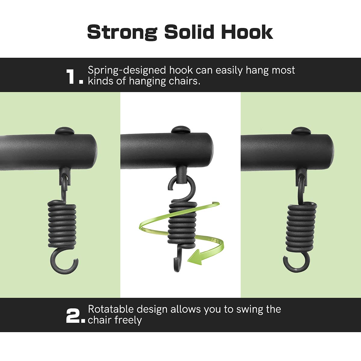 Buy Xverycan Hanging Chair Stand, Heavy Duty Steel Swing Chair Stand