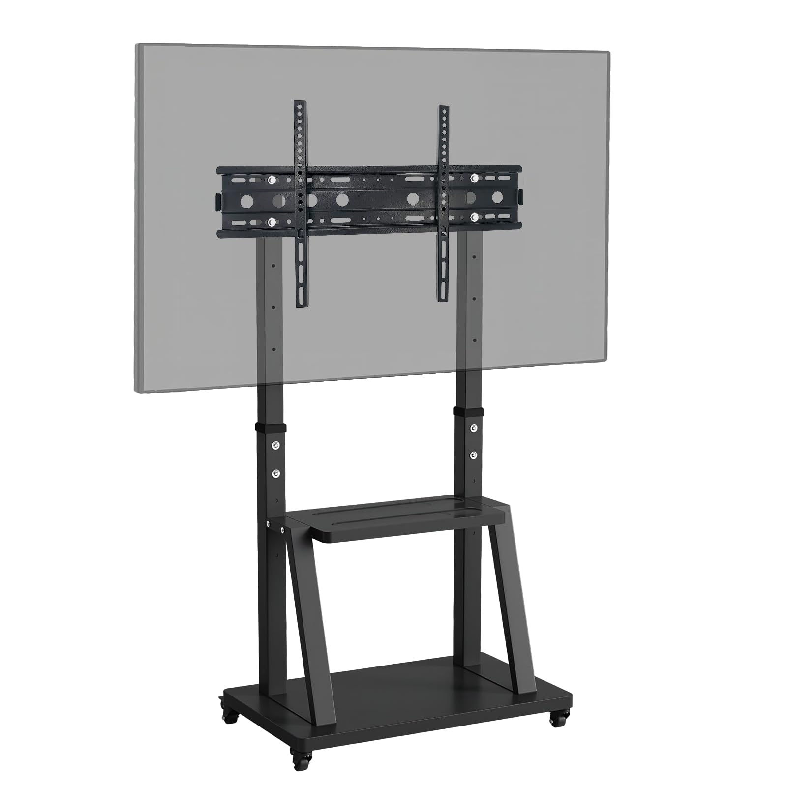 ZWSJLC テレビスタンド 32〜75インチ対応 キャスター付き ハイタイプ 壁寄せ VESA/横100-600mm/縦100-400mm 高さ調整可能 耐荷重60KG 自 Amazon.co.jp: ZWSJLC テレビスタンド 32～75インチ対応 キャスター