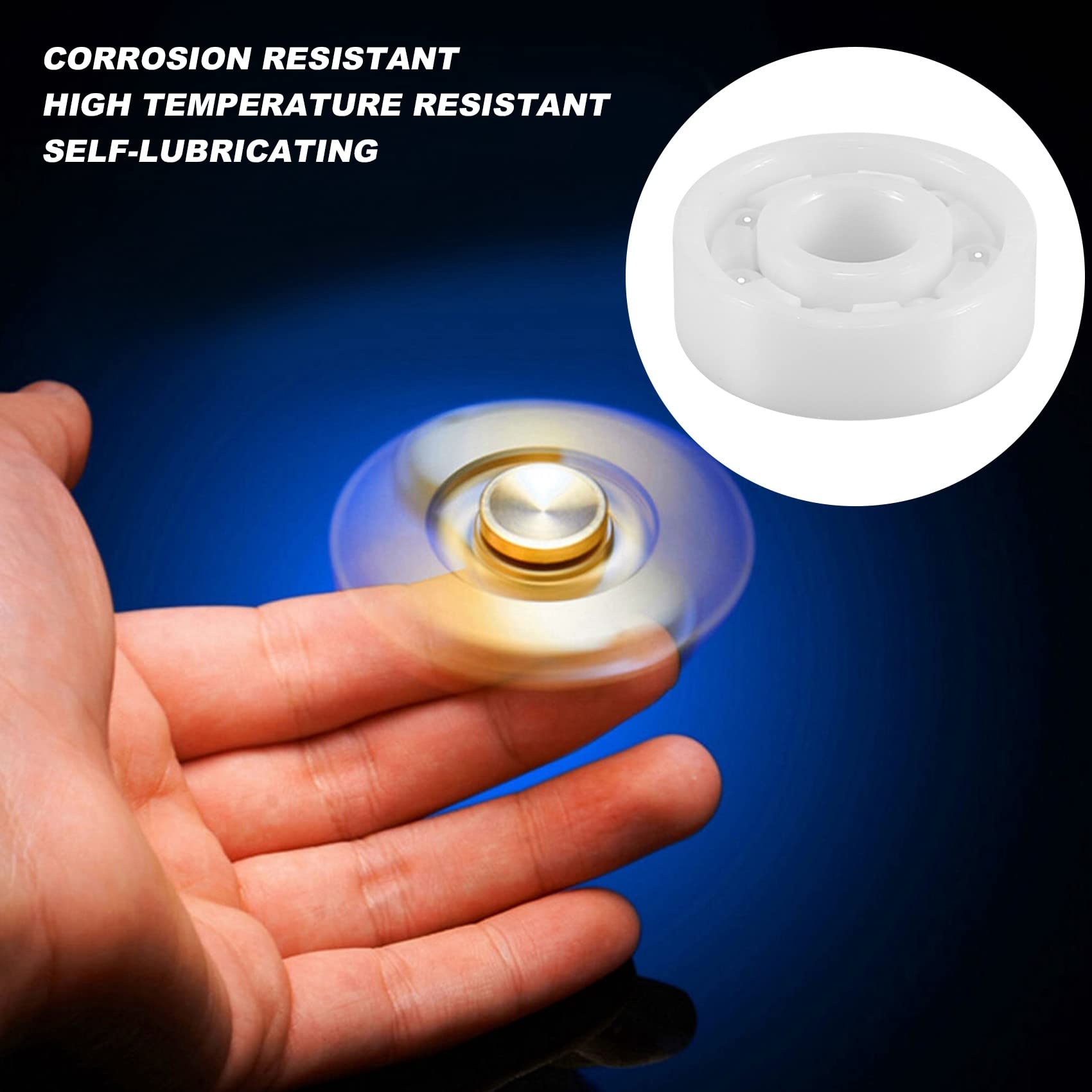 608 cuscinetti a sfera in ceramica ZrO2 8 mm x 22 mm x 7 mm