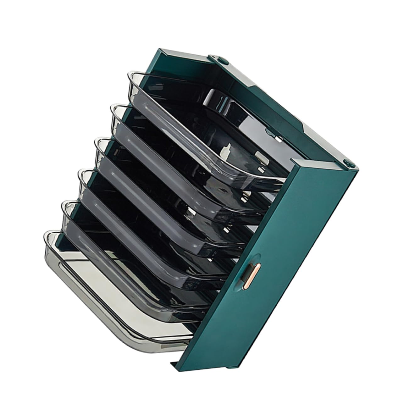 OFFSCH 1Set Multi Layer Food Preparation Rack Kitchen Storage Shelf Wall Mounted Dish Tray Organizer Space Saving Design Safe Material for Food for Cooking