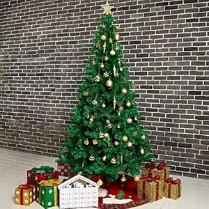 Sunnyglade 48" Christmas Tree Skirt Double-Layer Design Santa Pattern Burlap Christmas Tree Skirt with Buffalo Plaid Edges for Xmas Holiday Decorations (Plaid) Sunnyglade 48 Christmas Tree Skirt Double Layer Design Santa Pattern Burlap Christmas Tree Skirt with Buffalo Plaid Edges for Xmas Holiday Decorations Plaid