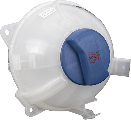 Vista 402 de TRQ Botella de desbordamiento del tanque de expansión del depósito de refrigerante del radiador compatible con Porsche Macan 2015-2018