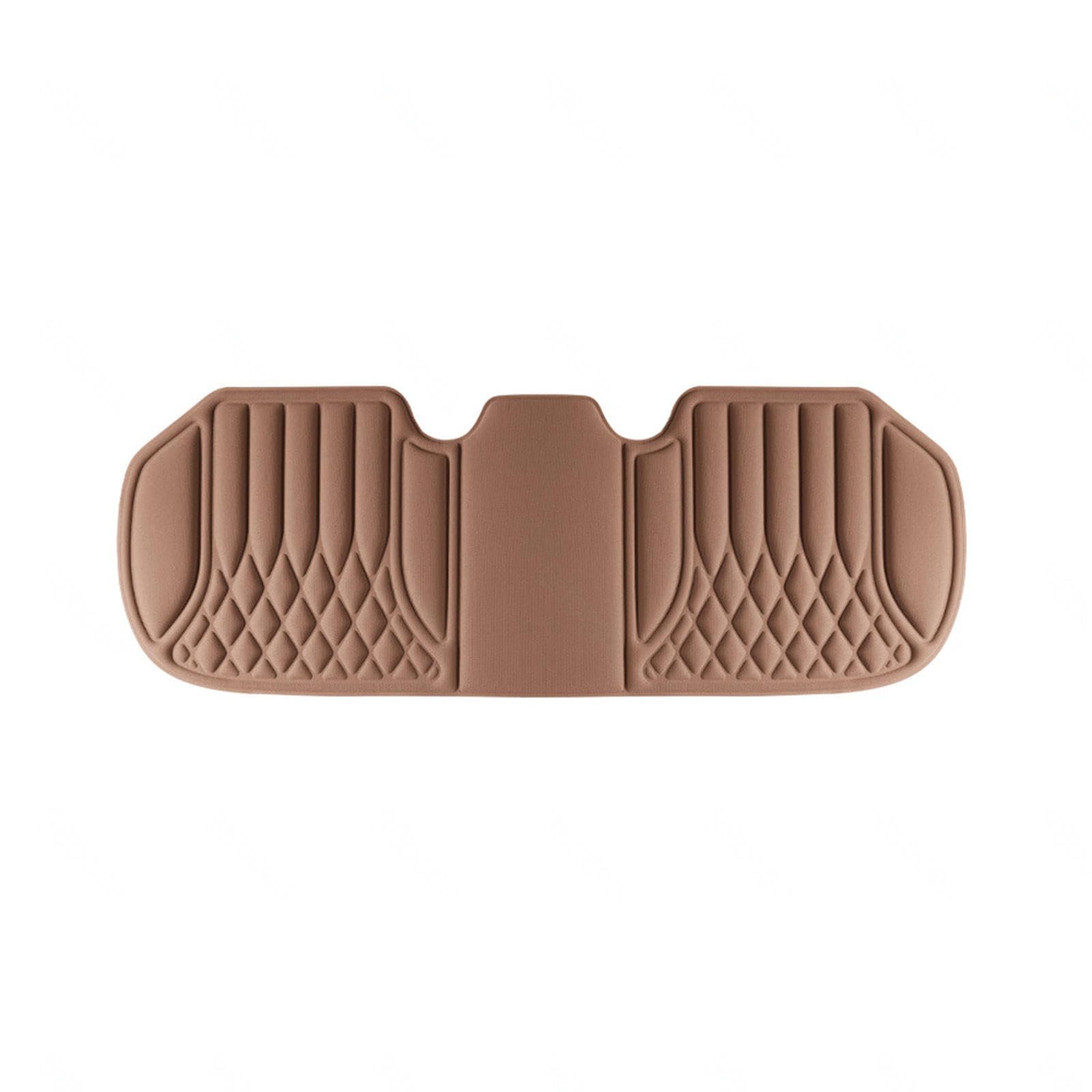 Cojín Silla Oficina Emulsión Cojín Antiescaras Silla de Ruedas Tejido de Refrigeración 3D Fina Transpirable y Cómoda Adecuado para Automóviles Sillas de Oficina Sillas de Ruedas etc,Brown-LongCushion