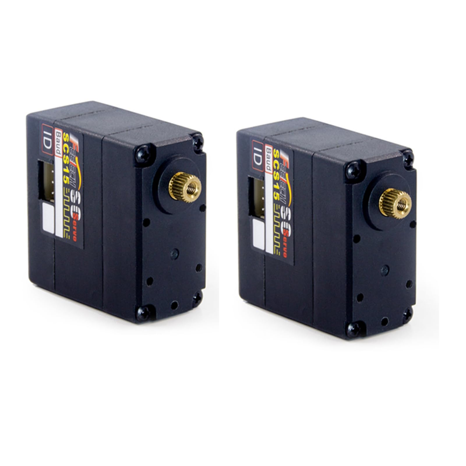 Feetech SCS15 Servo digitale, coppia 15 kg, controllo bus seriale a doppio asse, interfaccia TTL, programmabile a 180 gradi, feedback di posizione, per progetti fai da te di robotica per auto