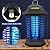 GOOTOP Bug Zapper Outdoor, Mosquito Zapper, 4200V 3 Prong Plug in Electric Fly Zapper, Mosquito Killer, Fly Traps, Flying Insects Zapper Indoor Outdoor, ABS Plastic Outer (Black)