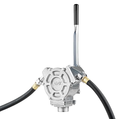 GPI 131000-1 HP-90 Bomba de mano de transferencia de fluidos hasta 25 Gal100 tiempos boquilla con soporte incorporado manguera de 8 pies tubo de