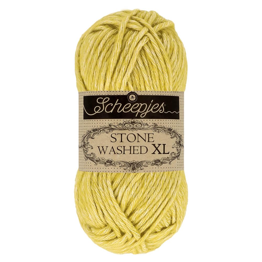 Scheepjes - Scheepjes Stone Washed XL 852 Lemon Quartz Yarn - 1x50g