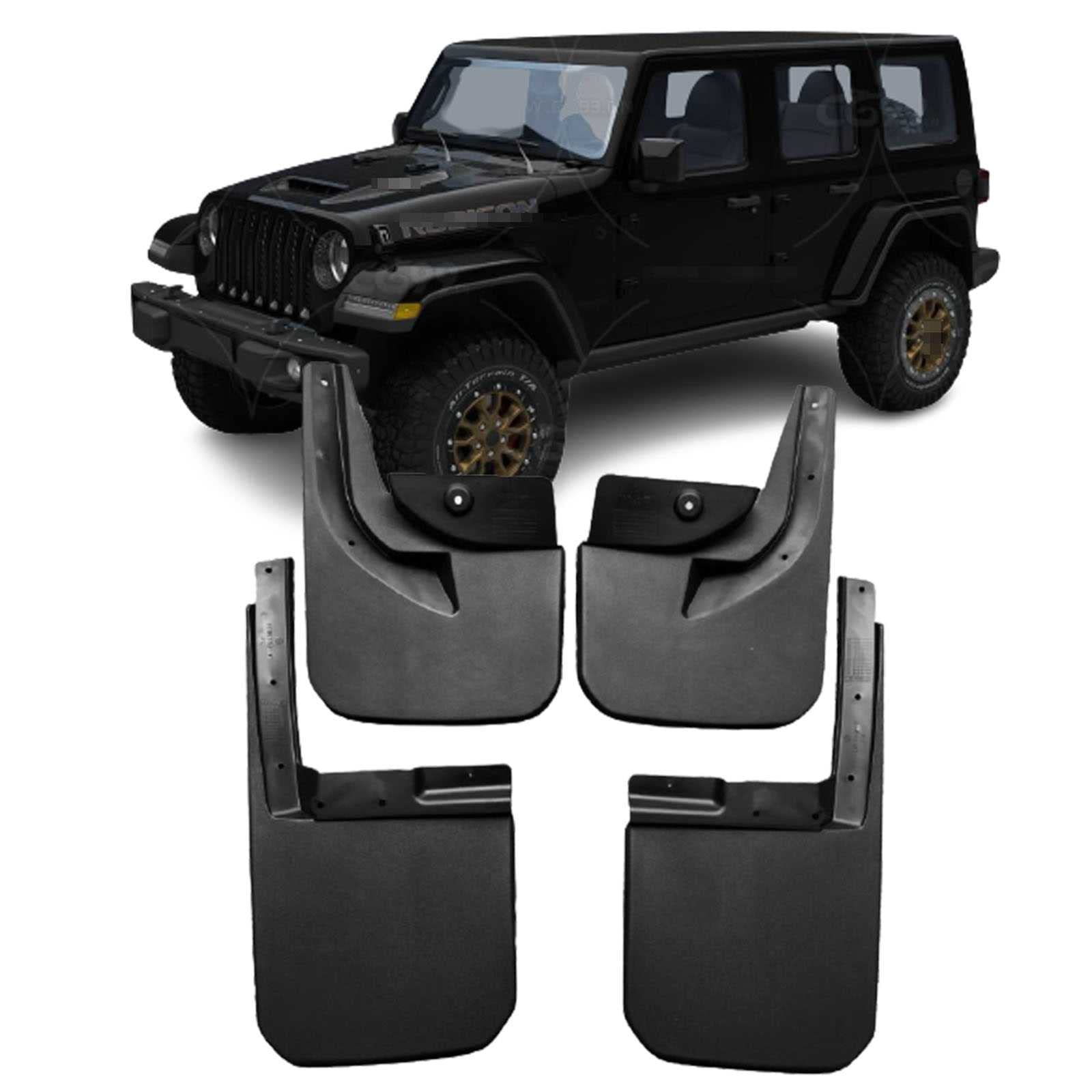 ジープラングラー JL用 マッドガード前後