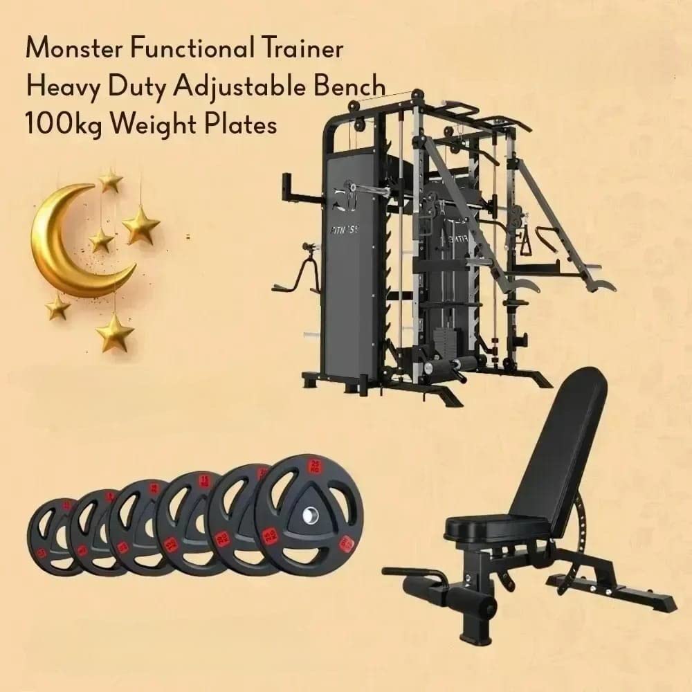Miracle FitnessAll-in-One Functional Trainer Combo Offer- DY-9000/ Multifunctional Luxury Gym Station (Free Installation Service Call us +971 585905109) 1 Year Warranty