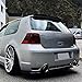 vesucar for VW Volkswagen Golf 4 MK4 1998-2004 Year Spoiler Rear Wing Body Kit Accessories Gloss Black