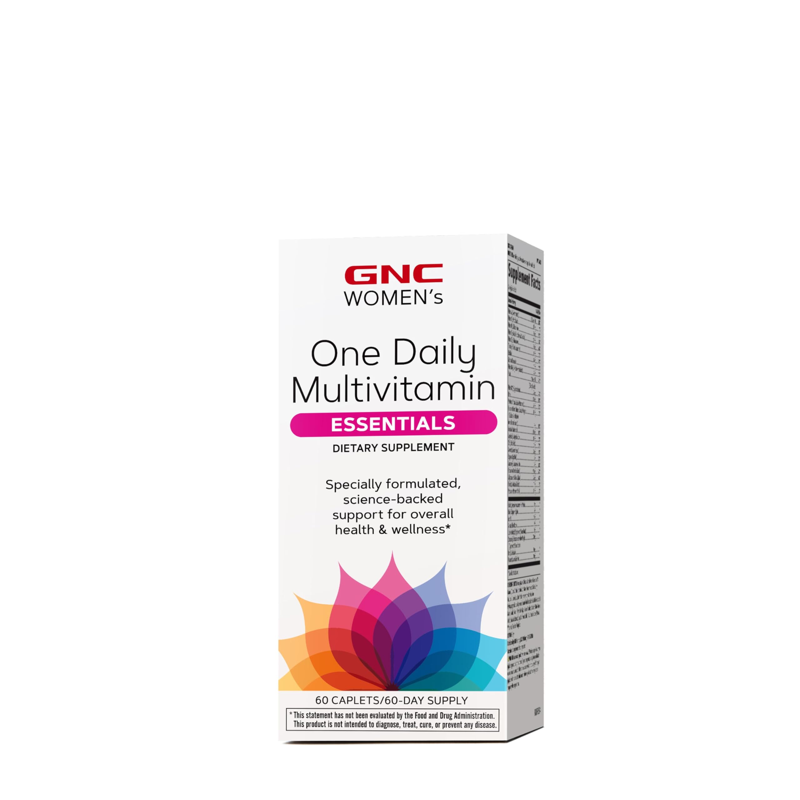 GNC Women's One Daily Multivitamin, Science-Backed Support for Overall Health and Wellness, 60 Count