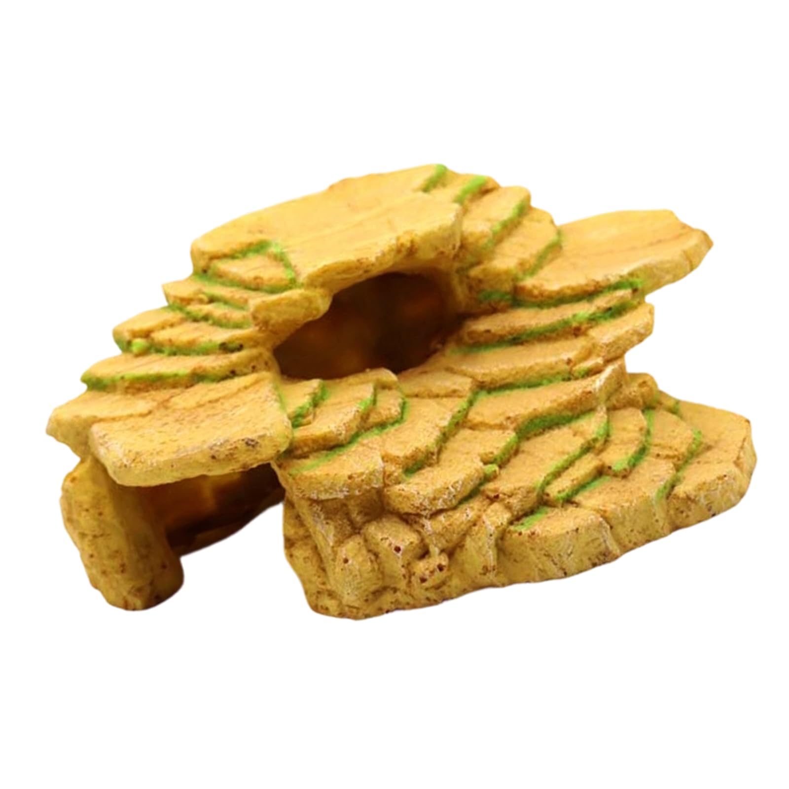 Hredyqw Realistic Rock Hideouts Cave for Lizards and Spiders Reptiles Habitat Decors