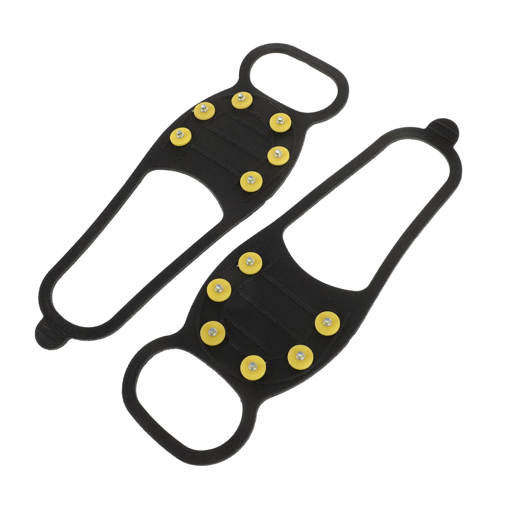 BESPORTBLE Easy Install Slip Spike Mountaineering Ice Grippers Comfortable Non-Skid Climbing Crampon for Boots Shoes