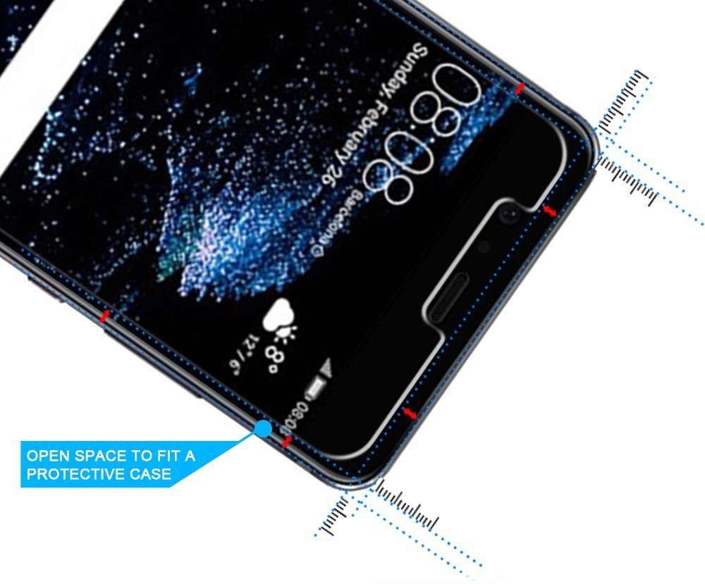 Protecteur D'Écran Verre Trempé Pour Huawei P10 Plus - Film Anti-Rayures Et Chocs