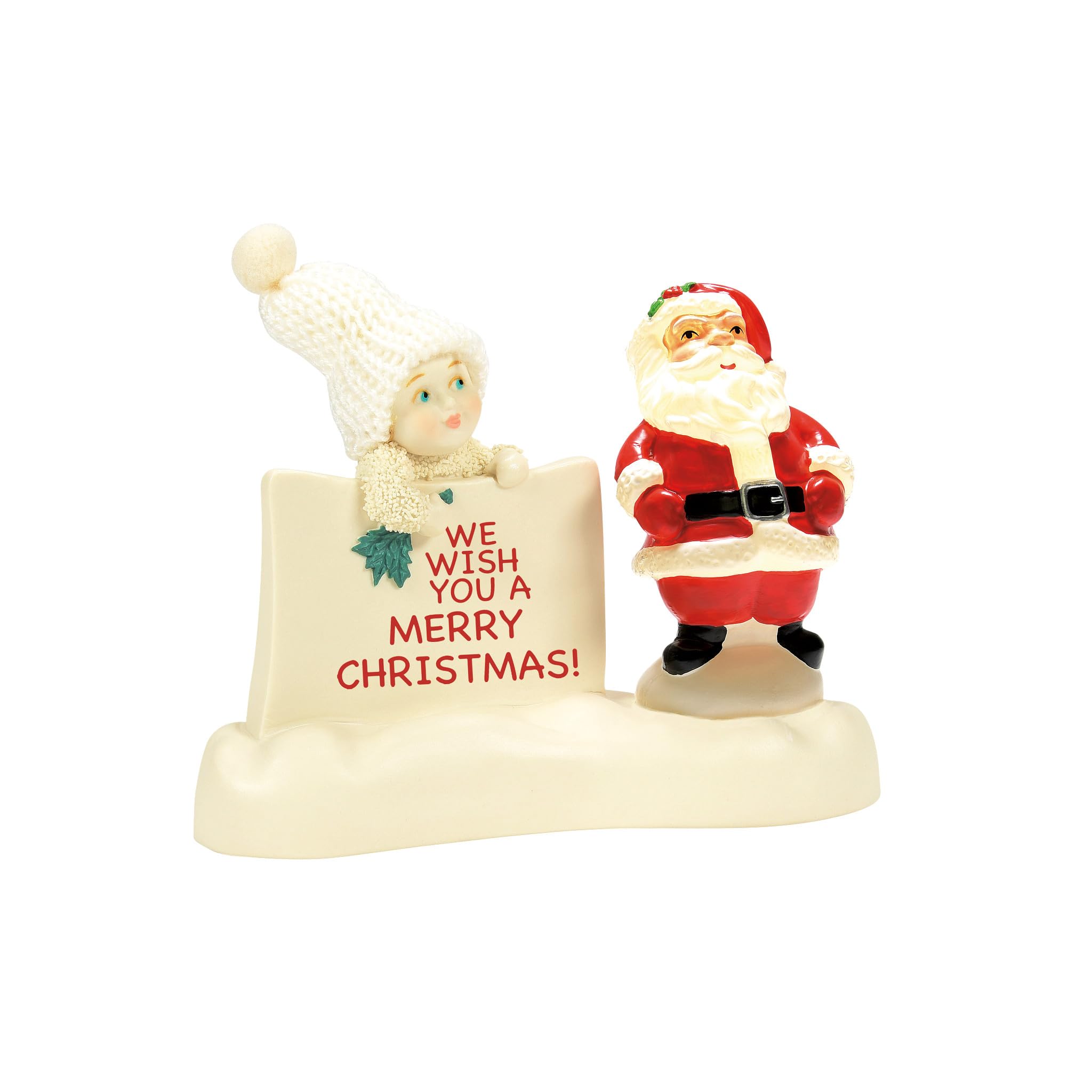 Department 56 Snowbabies Figurine de Père Noël illuminée Jubilee de Noël Multicolore 11,4 cm