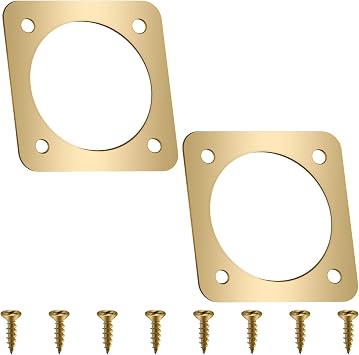 Metal Bird House Guard with Copper Portal Bird House Hole Protector Guard Replacement for Eastern Bluebird Houses Boxes 1 1/2 Inch Opening2 Pieces