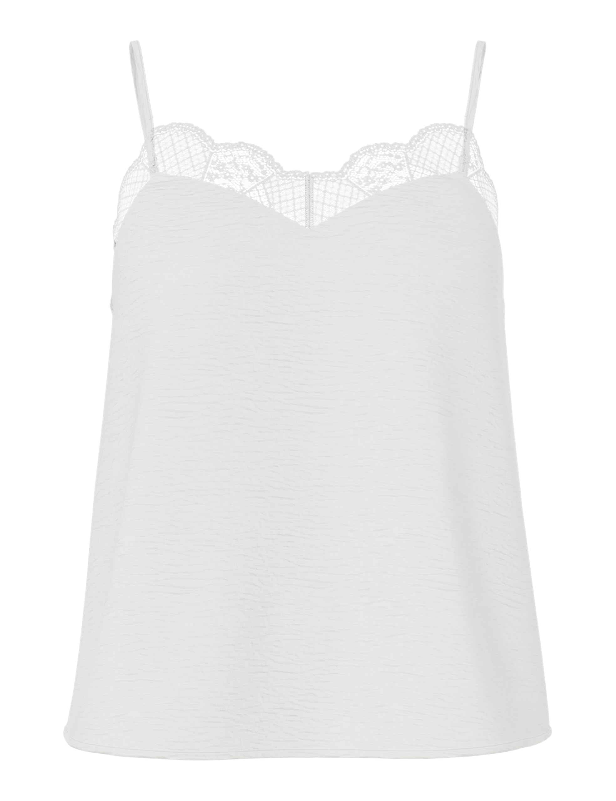 Pieces Damen Pctiffany Strap Lace Top Noos Bc Top