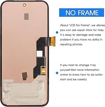 Amazon.com: Original for Google Pixel 8A Screen Replacement for