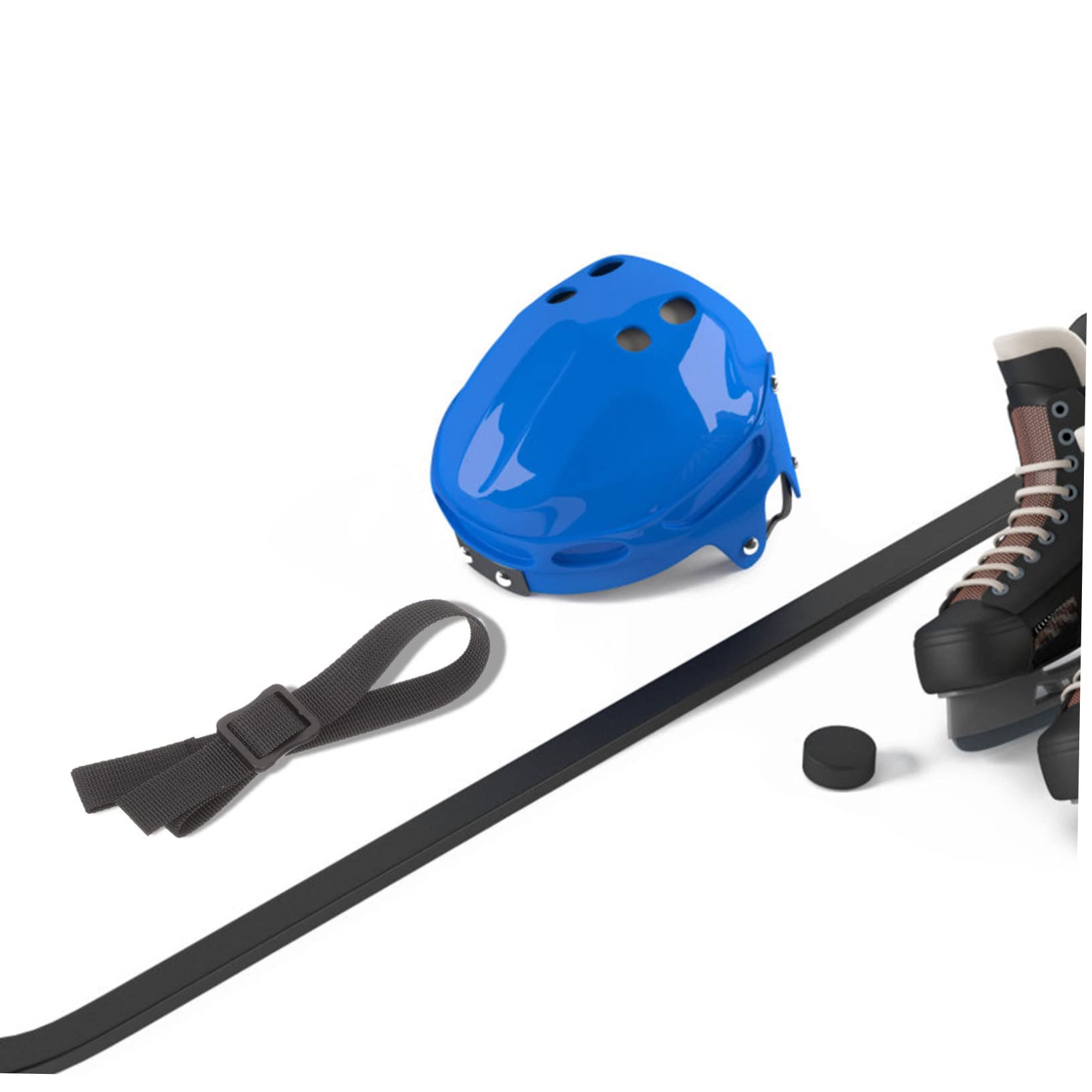 HANABASS Casco De Hockey De Sujeción Casco De Beisbol Accesorio para Casco Correa para Casco De Hockey Correa De La Barbilla del Casco Accesorio De Hockey Poliéster Black