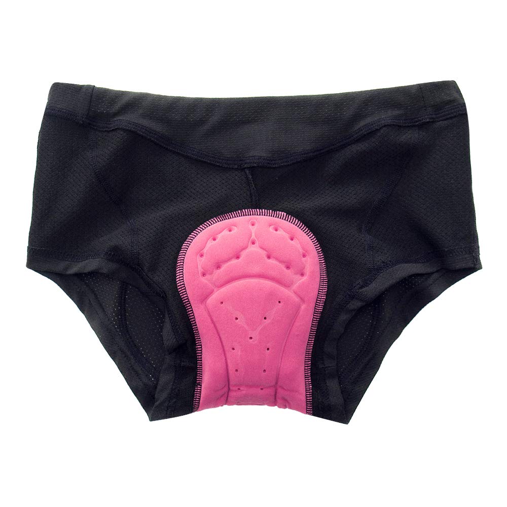 WOSAWE Donne Ciclismo Biancheria Intima Pantaloncini 3D Gel Imbottito Cuscino Mutanda Bicicletta Slip Traspiranti