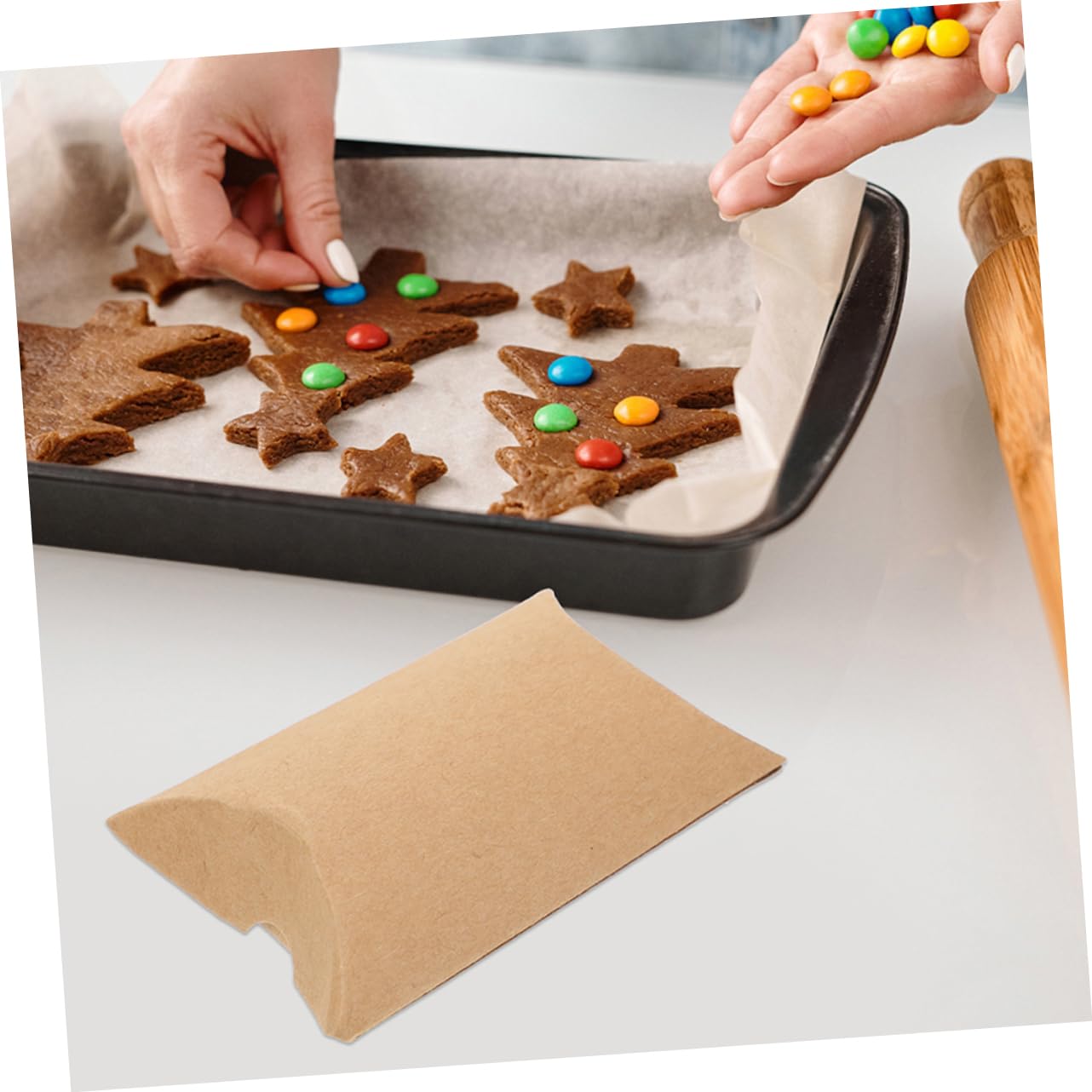 iplusmile 250pièces Boîte à Bonbons Kraft Conteneurs De Petite Pour Anniversaires Et Mariages Décorations Personnalisables Pour Sucreries Et Petits