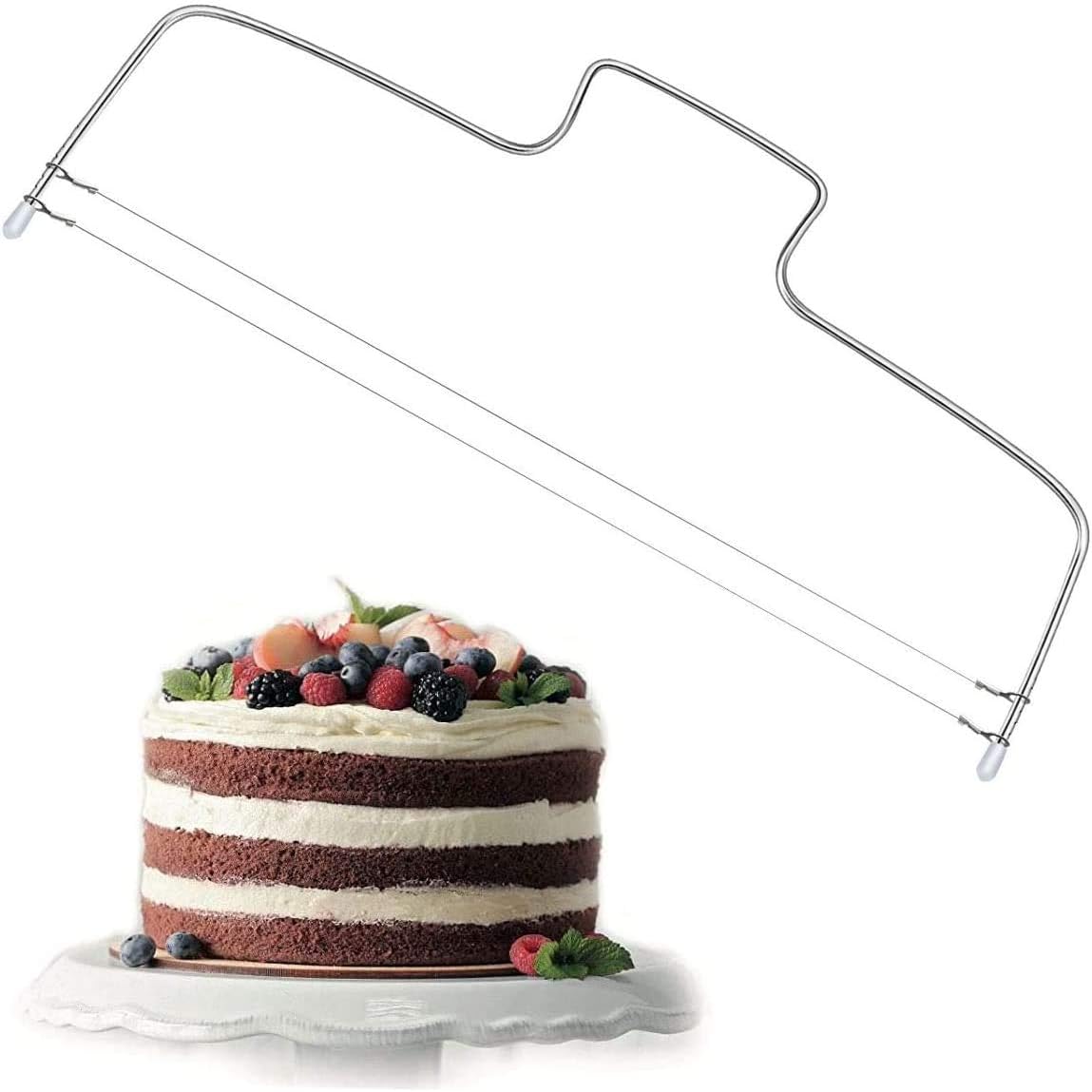 13 Inch Cake Cutter Wire Cake Slicer NonToxic Stainless Steel Cake