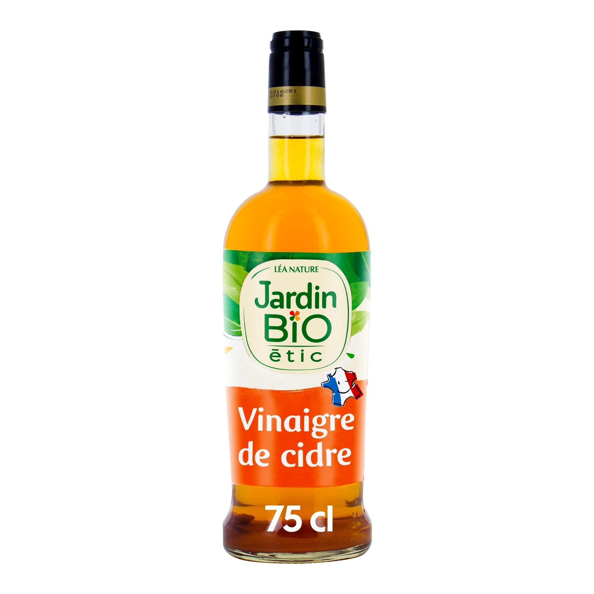 Jardin BIO étic - Vinaigre de cidre - 75cl - Lot de 3