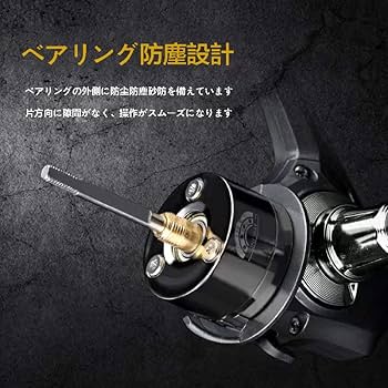 スピニングリール ギア比5.2:1 最大ドラグ力15Kg 強力な耐腐食性高速金属 Amazon | スピニングリール ギア比5.2:1 最大ドラグ力15Kg 左右