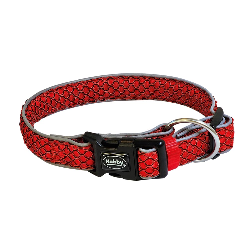 Nobby Mesh Air Collar S-M 25 mm 30-45 cm Red
