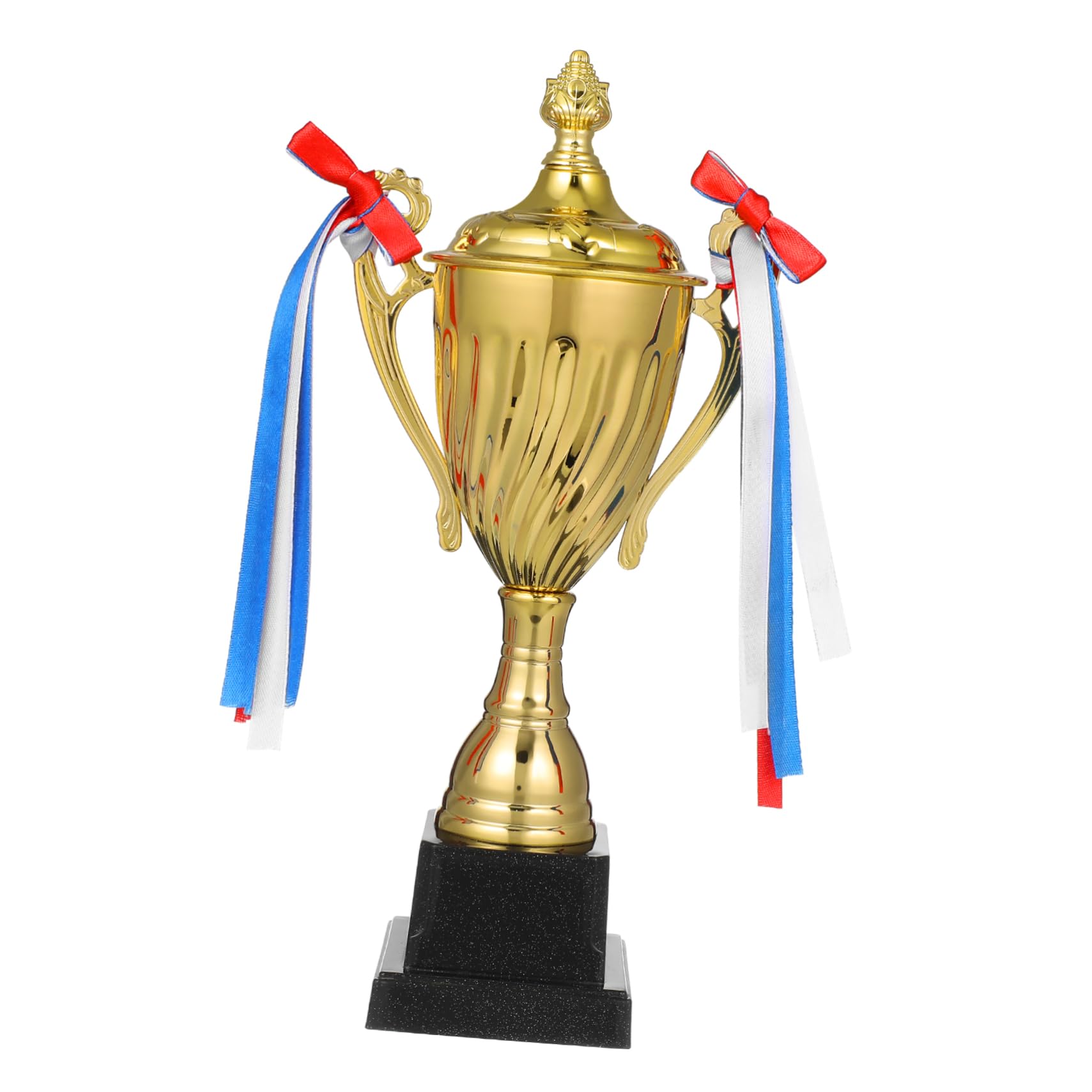 GRIRIW Large Metal Trophy Cup for Awards and Celebrations Durable Sports Trophy with Elegant Catching Display for Competitions and Achievements Prize