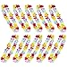 Produktbild [12 Stück]Zilong Hawaii Blumenkette, Multicolor Bunt Hawaiikette, Hawaii Blumen Halskette Lei für Kostüme, Strand, Party deko und hochzeitsdeko