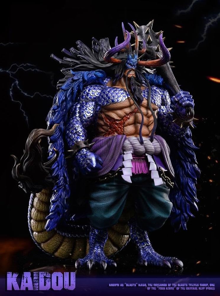 ワンピース　カイドウ　人獣型　ガレージキット ワンピース 百獣のカイドウ 人獣型 フィギュア ガレージキット