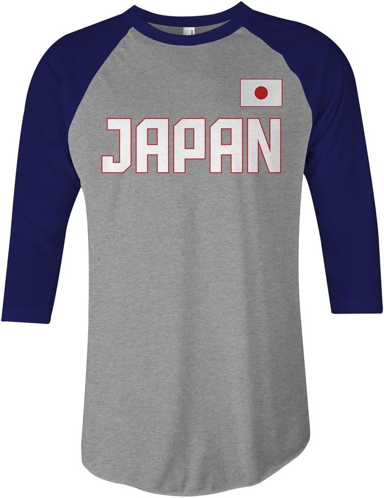 Threadrock Japan National Pride Unisex Raglan T-Shirt