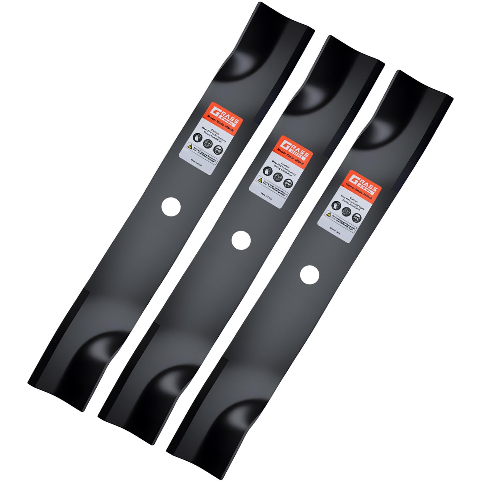 Grasscool TCU15881 High Lift Blades for John D-ere Z930m 60 inch Deck Mower