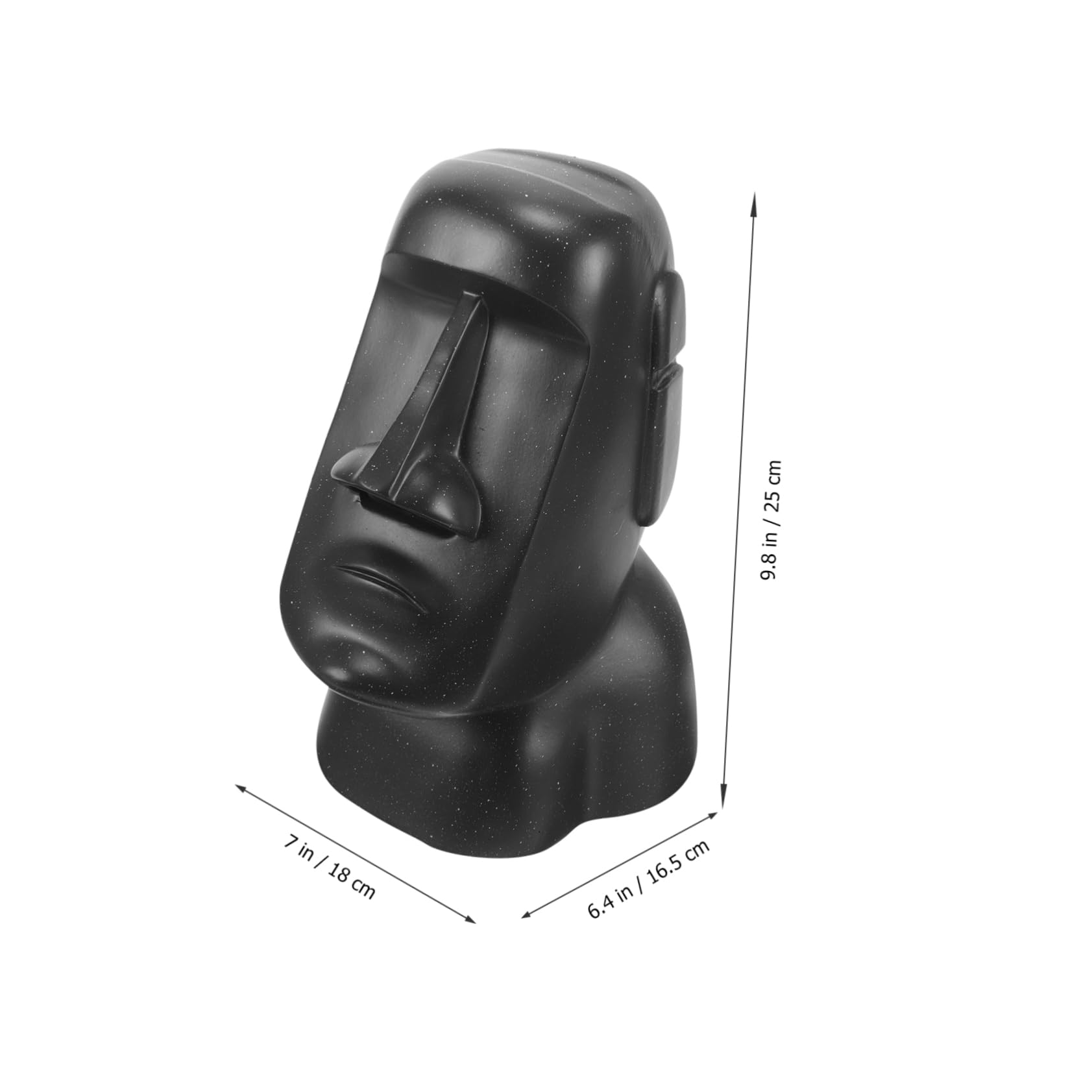 Moai Statue Taschentuchbox Kunstharz Kreativer Serviettenhalter Für Bad Schlafzimmer Küche
